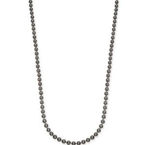 Charter Club Gold-Tone Imitation Mocha Pearl Strand Necklace, (42″ + 3″)